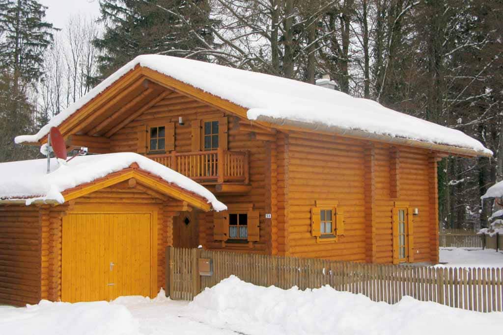 Rundstammhaus Wohnhaus nähe Oberaudorf