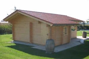 Blockhaus - Rueckseite